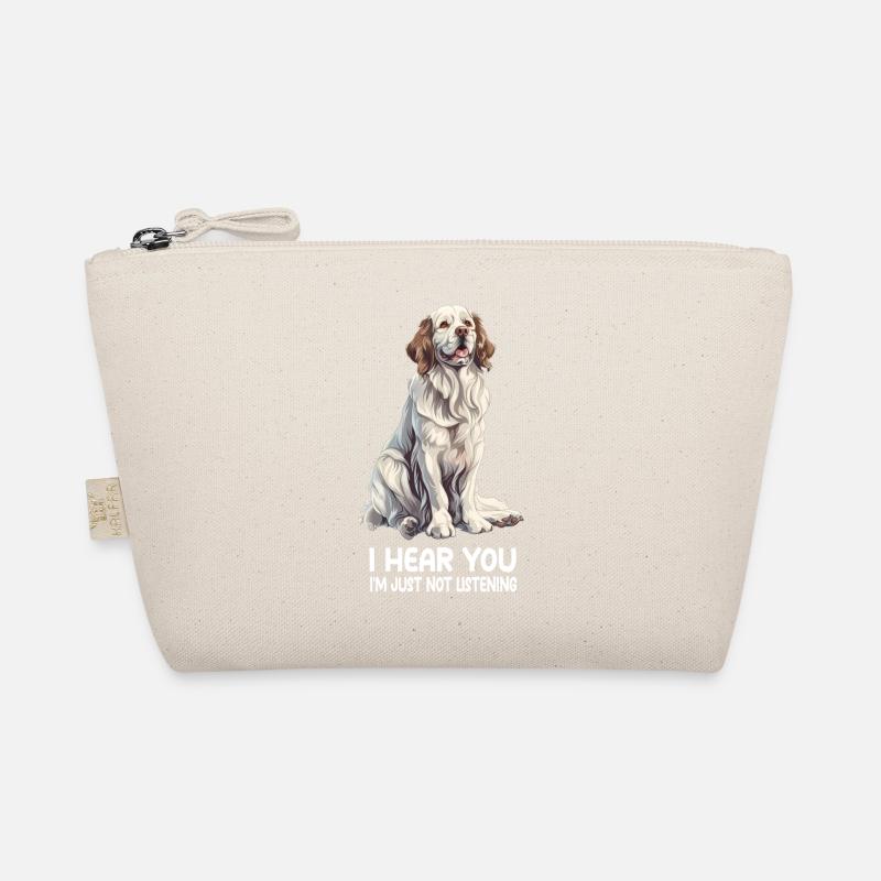 Clumber Spaniel Bio-Täschchen