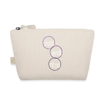 healing quotes providing support offering help - Organic Pouch - nature - Front