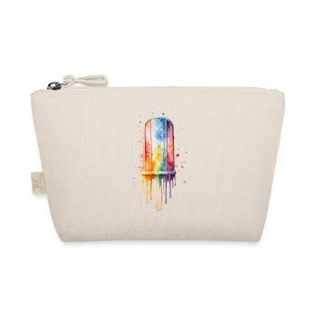 Rainbow Popsicle with Summer Fun - Organic Pouch - nature - Front