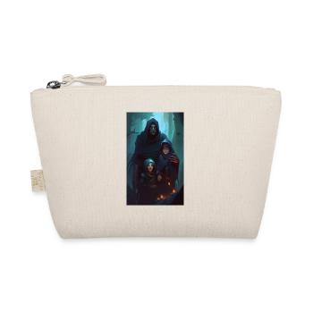 Gloomy medieval fantasy family - Organic Pouch - nature - Front