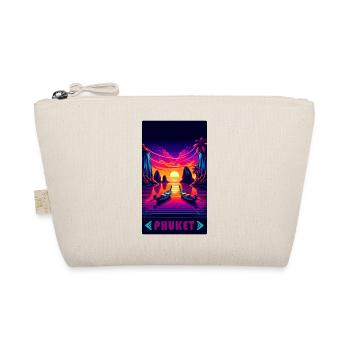 Phuket Thailand sunset design - Organic Pouch - nature - Front