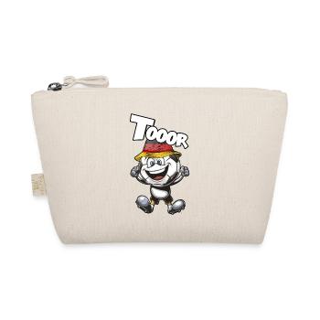 Tooor Ballheld mit Hut Cartoon - Bio-Täschchen - Natur - Vorne