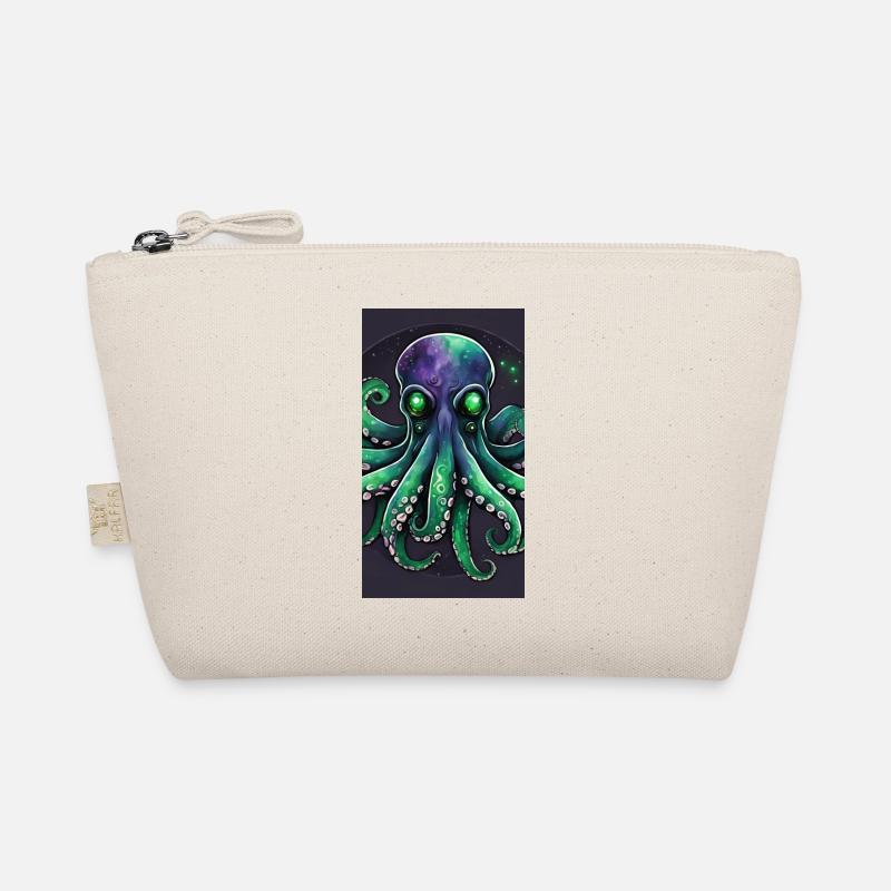 Oktopus-Galaxie - Bio-Täschchen - Natur