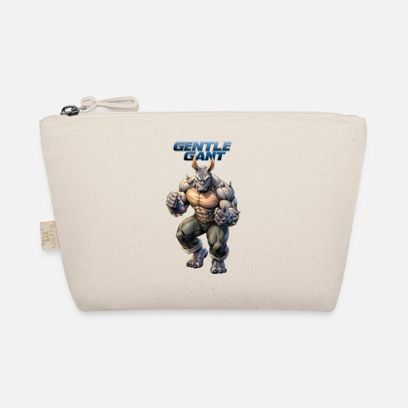 NASHÖRNER, SANFTER RIESE Bio-Täschchen