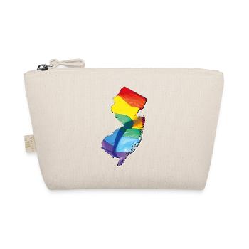 New Jersey (États-Unis) | Drapeau réel | LGBTQIA+ - Trousse biologique - nature - Devant