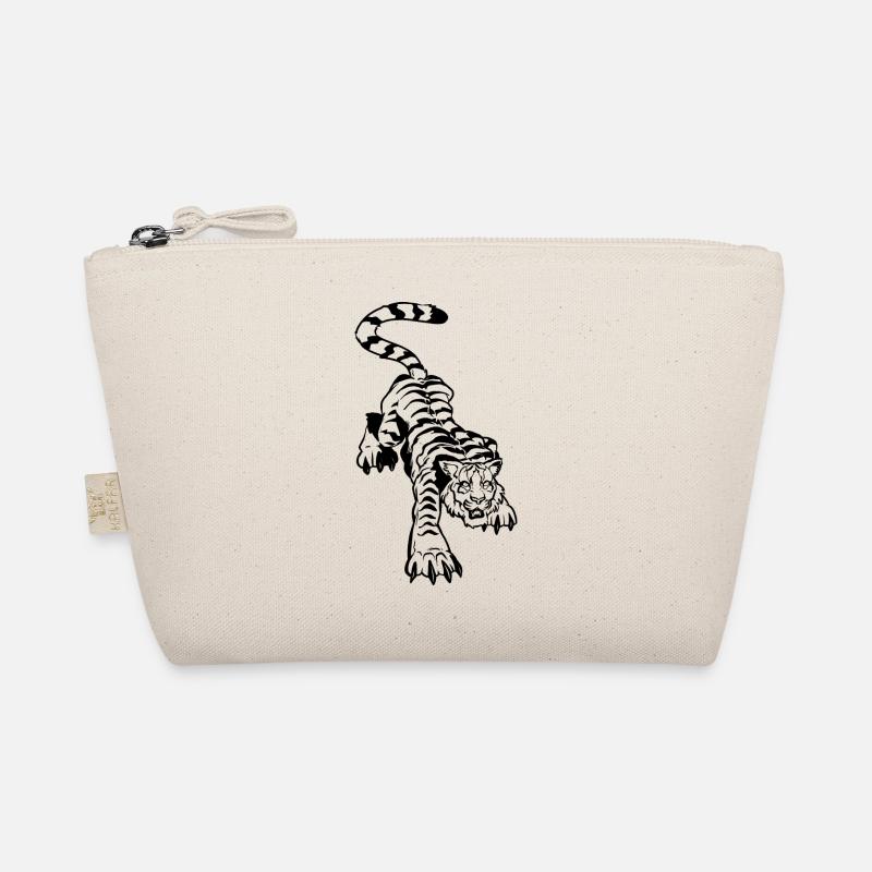Tigreet éclairs sous les pattes (monochrome noir) Trousse biologique