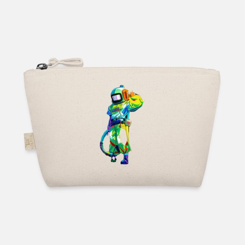 Bunter Astronaut Bio-Täschchen