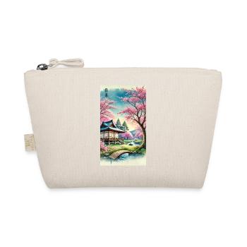Fleurs d'église japonaises, design otaku - Trousse biologique - nature - Devant