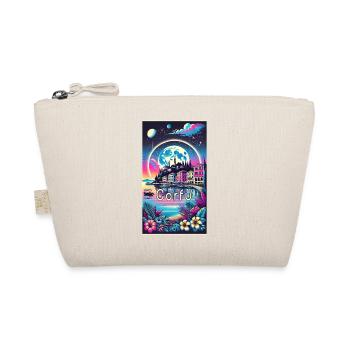 Corfu Greece vacation design - Organic Pouch - nature - Front