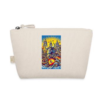 Spain bull Espana design - Organic Pouch - nature - Front