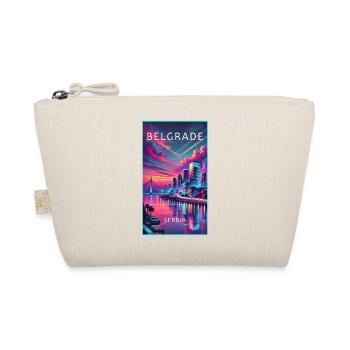 Belgrade Serbia city design - Organic Pouch - nature - Front