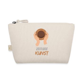 Timeless art: ceramics that last - Organic Pouch - nature - Front