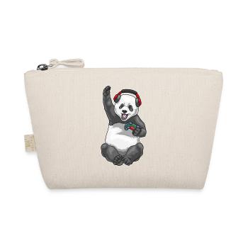 Panda Gamer Controller - Organic Pouch - nature - Front