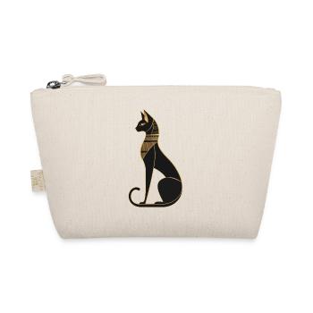Ägyptische Katze - Bio-Täschchen - Natur - Vorne