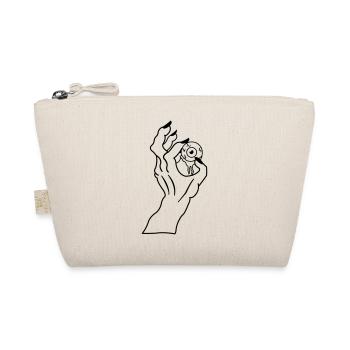 Monster Zombie Hand - Organic Pouch - nature - Front