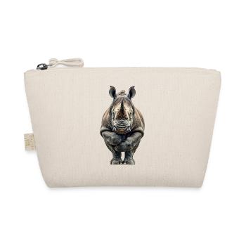 Rhinoceros - Organic Pouch - nature - Front