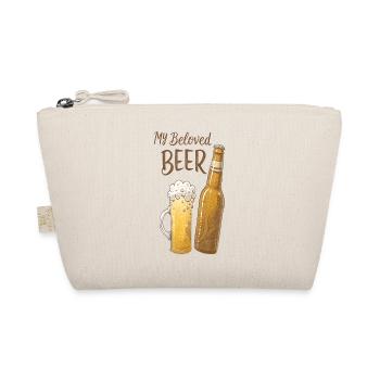 Mein geliebtes Bier - Bio-Täschchen - Natur - Vorne