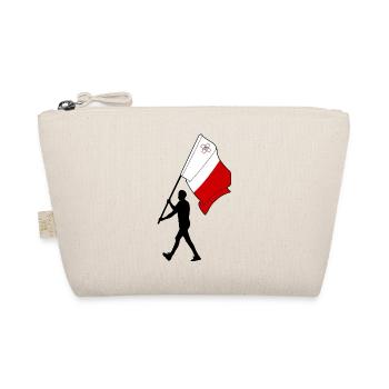 Drapeau Malte homme marchant - Trousse biologique - nature - Devant
