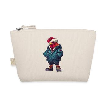 Rooster Fashion Winter - Organic Pouch - nature - Front