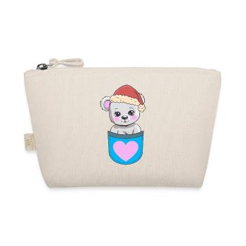 Enfant Enfants Père Noël Père Noël Teddy - Trousse biologique - nature - Devant