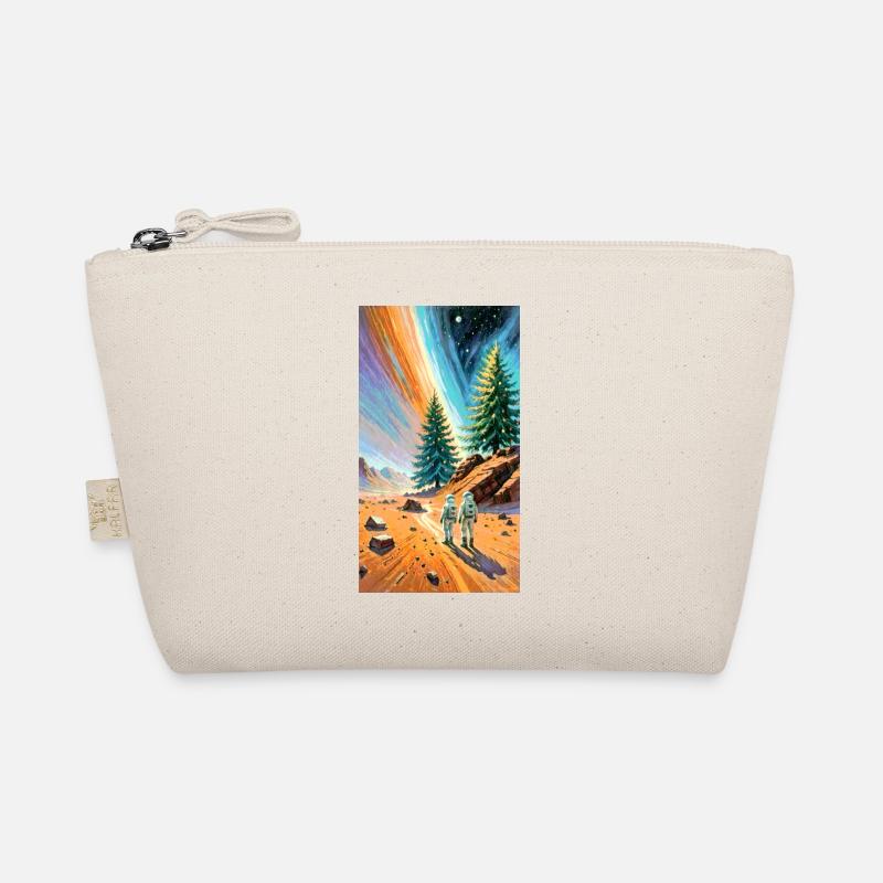 Astronauts explore foreign landscapes Organic Pouch