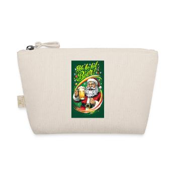 Santa Claus Santa Claus with beer mug, Hol beer - Organic Pouch - nature - Front