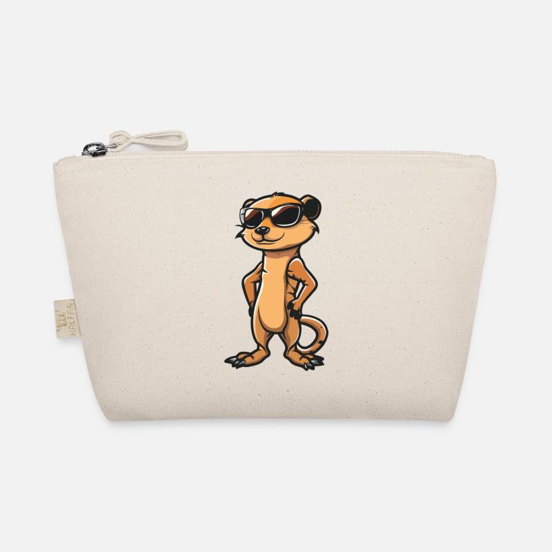 Erdmännchen Comic Cool Bio-Täschchen