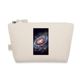 Pastel Galactic Vortex - Organic Pouch - nature - Front