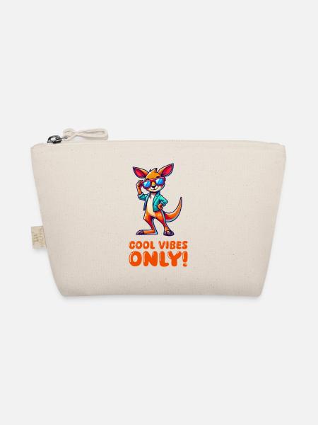 Kangaroo Comic Sonnenbrille - Bio-Täschchen - Natur - Vorne