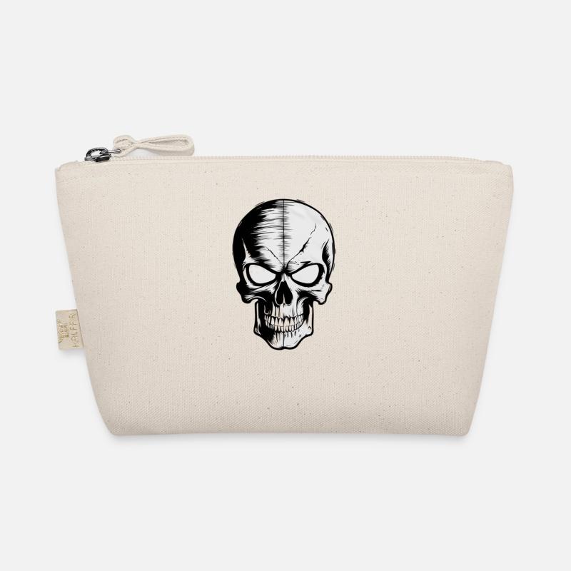 Rock Music Skull Organic Pouch