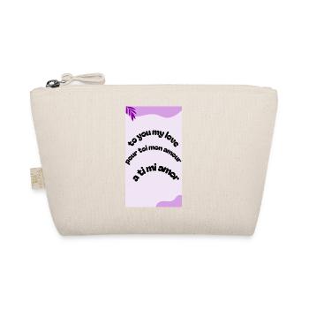 AMOUR GLAMOR - Trousse biologique - nature - Devant