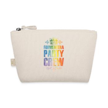 Formentera Party Crew Colorful Holiday - Organic Pouch - nature - Front