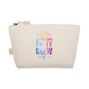 Barcelona Party Crew Colorful Holiday - Organic Pouch - nature - Front