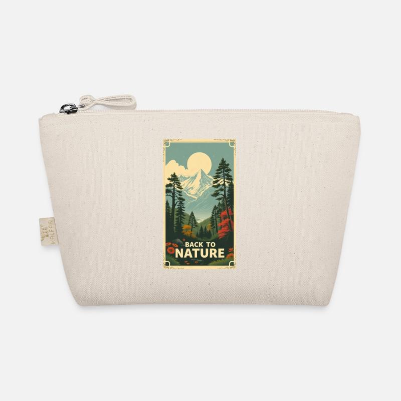 Zurück zur Natur - Bio-Täschchen - Natur