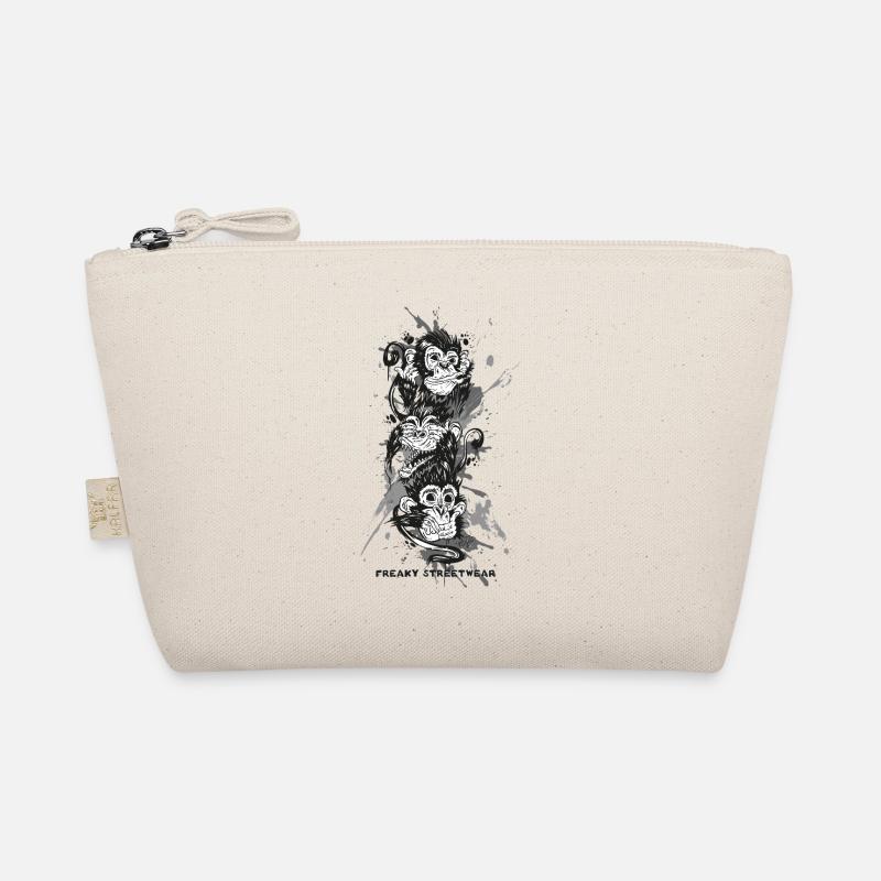 three monkeys Organic Pouch