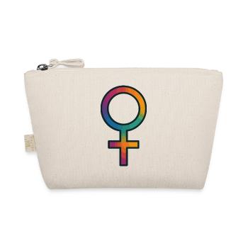 Venus symbol - Organic Pouch - nature - Front