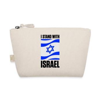 I Stand With Israel - Organic Pouch - nature - Front
