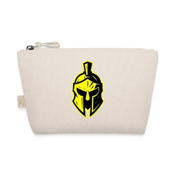 Spartan Gladiator Helmet Sparta - Organic Pouch - nature - Front