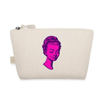 Portrait de dame Pop Art des années 60 - Trousse biologique - nature - Devant