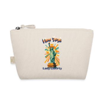 This motif from the series Urban Retro Dreams shows - Organic Pouch - nature - Front