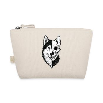 Husky Crâne Loup - Trousse biologique - nature - Devant