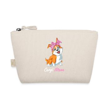 Corgi Mom - Cute Dog Lover Vibes Cadeau de fête des mères - Trousse biologique - nature - Devant