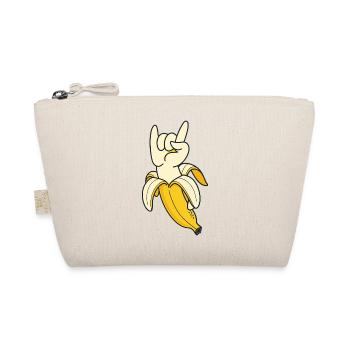 Illustration du geste de la main de la banane - Trousse biologique - nature - Devant