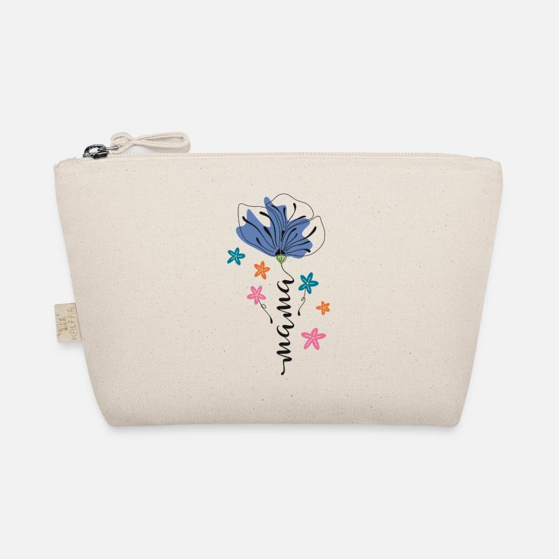 Maman – Conception 🌸💙 de fleurs Trousse biologique