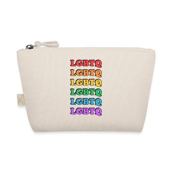 Rainbow LGBTQ  - Organic Pouch - nature - Front