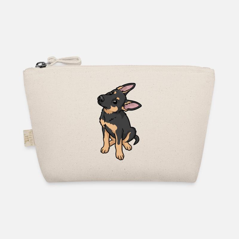Cartoon Sheepdog Affection Organic Pouch