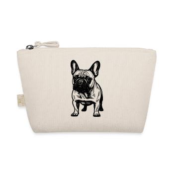 Bouledogue Français Noir Blanc - Trousse biologique - nature - Devant