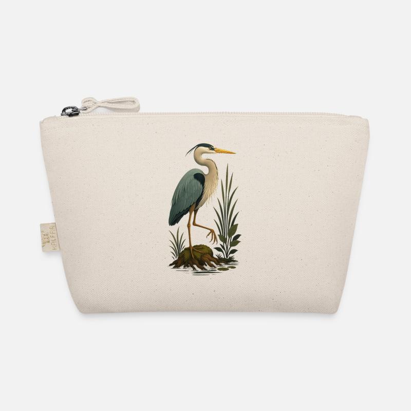 Cigogne élégante dans un marécage Trousse biologique