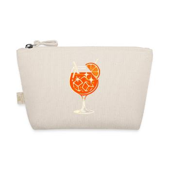 Party Spritz Glas Geschenkidee - Bio-Täschchen - Natur - Vorne