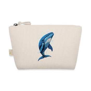 Blue Whale Whale Blue Whales Whale Song Diver Ocean Whales - Organic Pouch - nature - Front